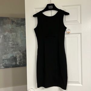 Elizabeth Crosby black Bodycon dress. Perfect date night LBD. New with Tags